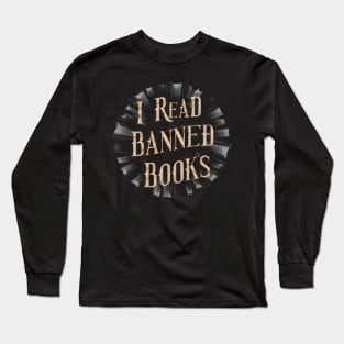 i read banned books mystery Library Long Sleeve T-Shirt